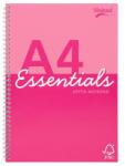 Pukka Pad Unipad Essentials Jotta Spirálfüzet - A4, Vonalas, 80 Lap, Vegyes Szín (ESS-JOTA4AST)