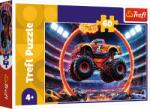 Trefl Trefl, Monster truck, puzzle, 60 piese Puzzle
