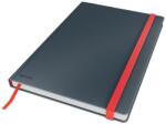 Leitz Cosy Soft Touch B5 Vonalas Beírókönyv - 80 Lapos, Bársonyszürke