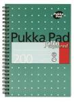 Pukka Pad Metallic Jotta Spirálfüzet - A5, 100 Lapos, Kockás (JM021-SQUARED)