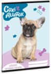 Ars Una Leckefüzet ARS UNA A/5 32 lapos Cuki-Francia bulldog 50844265 (50844265)
