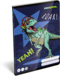 Lizzy Card Füzet Tűzött A/5 Sima Fsc Dino Cool Dino Roar