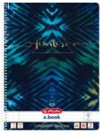 Herlitz Batik Fearless Vonalas Spirálfüzet - A4
