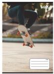 Victoria Skateboard Tűzött Füzet - A5, Vonalas, 32 Lap, 4-8. Osztály, 21-32 (ISVFC79)