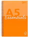 Pukka Pad Spirálfüzet, A5, vonalas, 80 lap, PUKKA PAD "Unipad Essentials Jotta", vegyes (PUPUEJA5) - primatinta