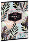 Ars Una Ars Una: Tropical Leaf négyzethálós füzet A/5 40lapos