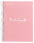 Miquelrius Emotions 1 A5 Vonalas Spirálfüzet - 20 Lapos, Pink