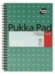 Pukka Pad Metallic Jotta Spirálfüzet - A5, 100 Lapos, Vonalas (JM021-LINED)