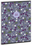 Ars Una Ars Una: Lovely Bloom Bluebells extra kapcsos kockás füzet A/4