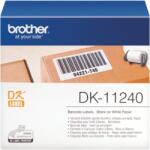 Brother Etikett címke DK-11240, 102mm x 51mm, Elővágott (stancolt), Fehér alapon fekete, 600 db (DK11240) - majorsoft