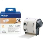 Brother DK-11209 800db/tekercs 29mm x 62mm elővágott fehér öntapadós címke (DK11209)