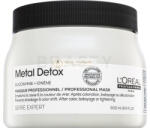 L'Oréal L´ Oré al Professionnel Sé rie Expert Metal Detox Professional Mask maszk vé dett é s fé nyes hajé rt 500 ml