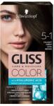Schwarzkopf Schwarzkopf Gliss Color tartós hajfesték, 5-1 Hűvösbarna, 143 ml
