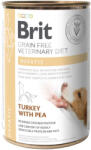 Brit VETERINARY DIETS BRIT VD Hepatic, XS-XL, Curcan, dietă veterinară, conservă hrană umedă fără cereale câini, sistem hepatic, (în aspic), 400g