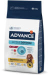 ADVANCE ADVANCE Sensitive Care, XS-XL, Miel și Orez, hrană uscată câini, sistem digestiv, 3kg