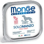 Monge MONGE Monoprotein, XS-XL, Vită, tăviță hrană umedă monoproteică fără cereale câini, (pate), 150g