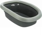TRIXIE Macska WC Be Eco Carlo Peremes 38x17x58cm Antracit/Szürke-Zöld (40212) - grandopet