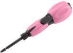 Fieldmann Fieldmann - Vezeték nélküli csavarhúzó 3, 6V 800 mAh rózsaszín FT1011 (FT1011)