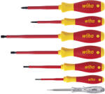 Wiha Szigetelt VDE 1000 V-os Csillag + Lapos+ Fázis csavarhúzó készlet 6+1 db (00834)