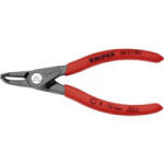 KNIPEX Precíziós Seeger-gyűrű fogó készlet belső gyűrűkhöz (furatokban), 8-13 MM hajlított (48 21 J01)