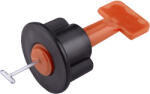 Extol nivelator de țiglă (tile leveller, tile leveller) klt. 50 buc. bază cu șuruburi + 1 buc. cheie, reutilizabilă