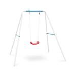 KLARFIT Miri, kék, gyerekhinta acél konstrukcióval, kerti használatra (SW1-Swing-1-BL) (SW1-Swing-1-BL)