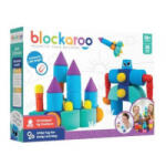 Blockaroo 35 darabos Magnetic Foam Blocks Large Castle építőjáték (5425002309084) - aqua