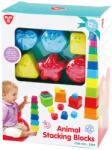 Playgo állatos toronyépítő játék - 1 db