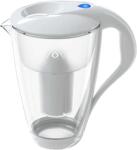 Dafi 928285 Crystal üveg vízszűrő kancsó 2 LED szűrőcsere jelzővel, liter, fehér (928285)