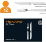 Fiskars All Steel steak evőeszköz készlet (24 részes) (1027505) - allvanybazis