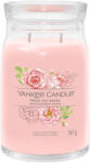 Yankee Candle Fresh Cut Roses Signature Nagy Üveggyertya