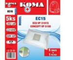 Koma Mikrofilteres porszívó porzsák 5db/csomag + 1 db filter (EC-15) (EC-15)