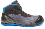 Portwest Base i-Cyber Fluo Bakancs - S1P, ESD, SRC, 41, Fekete/Kék