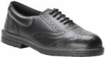 Portwest FW46 Steelite Executive munkavédelmi cipő S1P - 43, Fekete (FW46BKR43)