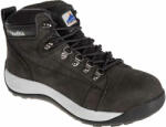 Portwest FW31 Steelite Mid Cut Nubuck Munkavédelmi Bakancs SB HRO - 43, Fekete