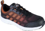 Portwest FT15 munkavédelmi cipő S1P - 45, Fekete/Narancs (FT15BKO45)