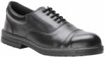 Portwest FW47 Steelite Executive Oxford munkavédelmi cipő S1P - 46, Fekete (FW47BKR46)