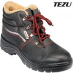 TOYA Bocanci imblaniti de lucru, negru, marimea 47, protectie S3, bombeu metalic (YT-80849) - pcone