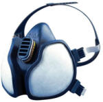 3M Munkavédelmi Félálarc 3M 4251 Kék, ikerszűrős (2-szűrős) nem cserélhető szén betéttel FFA1P2 3M_4251 (3M_4251)