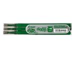 Pilot Tollbetét roller PILOT Frixion Point tűhegyű radírozható 0, 25 mm zöld 3 darabos (BLS-FRP5-G-S3)
