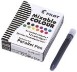 Pilot Töltőtoll patron, PILOT "Parallel Pen", 12 különböző szín (PICPAST)