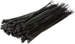 LogiLink Kábelkötegelő, PA66, 100 db, fekete (KAB0002B) (KAB0002B)