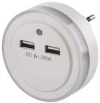 EMOS LED éjjeli lámpa P3313 aljzathoz 2 x USB-vel