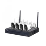 Dahua 4 csatornás NVR + 4 db WiFi IP kamera / 1TB HDD (KIT/NVR1104HS-W-S2/4-F22)
