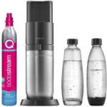 SodaStream Aparat sifon SodaStream Duo, cu 2 sticle incluse, Negru