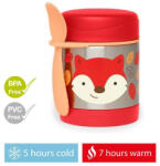 Skip Hop Zoo Ételtermosz kanál/villával Róka 325 ml, 3év+