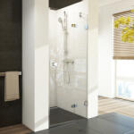 RAVAK Zuhanyajtó, Ravak BSD2-80 A-jobb (króm+transparent) (790-805) 0UP4AA00Z1 - zuhanykabin