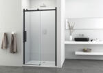 Sanotechnik Zuhanyajtó, Sanotechnik Comfort Black 140x195 G140B - zuhanykabin
