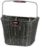 KLICKfix Fonott kormánykosár STRUCTURA Retro black