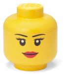 LEGO® Lány tárolófej, kicsi (2 literes) (40311725)